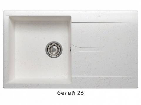 Мойка Polygran Gals-860 Белый 26