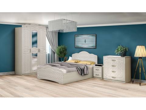 Спальный гарнитур Венеция 5.1 компоновка 2