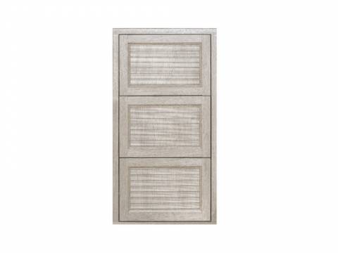 Обувница Комфорт 3 секции Ф001 Дуб скальный светлый