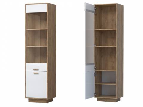 Пенал Эго ПС-1 белый глянец цоколь