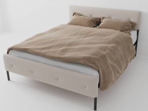 Кровать Екатеринбург Мини с ортопедическим основанием 02ЕКТМ 1600*2000