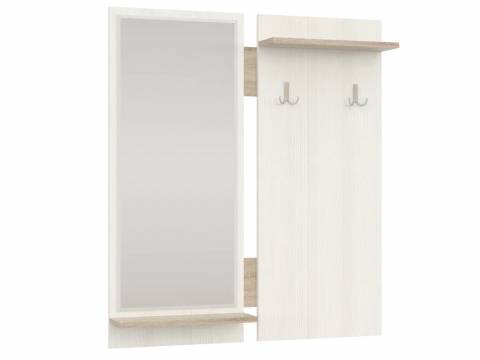 Вешалка с зеркалом Кира 2-3822