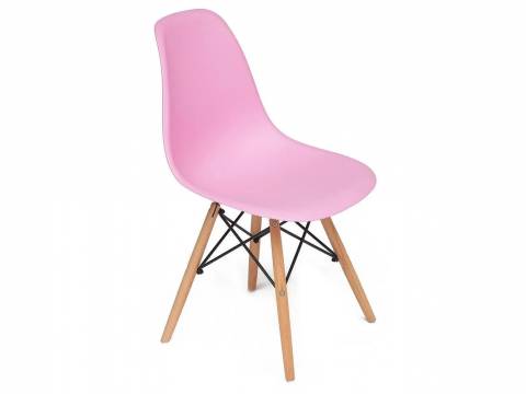 Стул Cindy Eames mod. 001 светло-розовый
