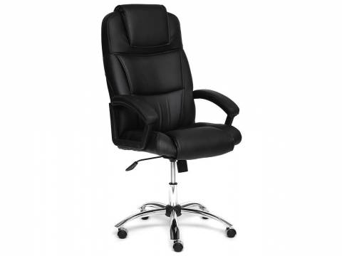 Кресло Bergamo хром черный