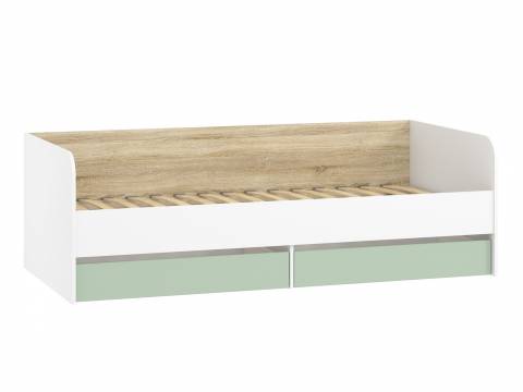 Кровать Банни НМ 041.38 фасад Макарун