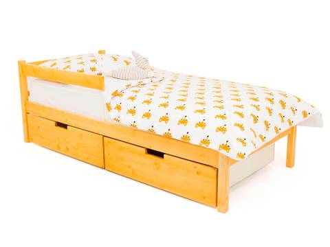 Кровать Svogen classic с ящиками и бортиком дерево