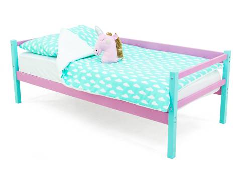 Кровать-тахта Svogen мятный-лаванда