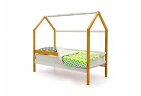 Кровать-домик Svogen с бортиком дерево-белый