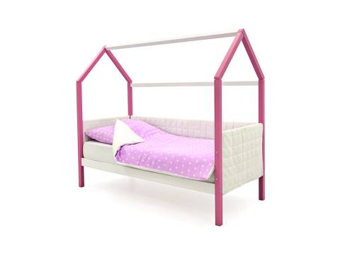 Кровать-домик мягкий Svogen лаванда-белый