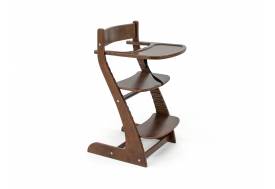 Растущий стул Усура со столиком орех