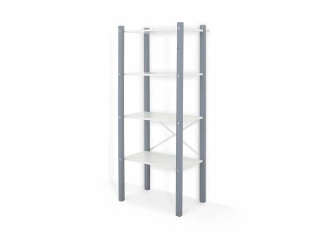 Детский напольный стеллаж-трансформер 2 в 1 Svogen графит