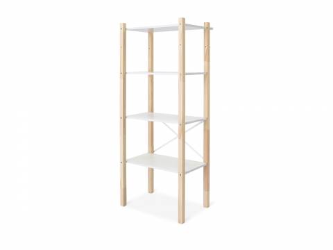 Детский напольный стеллаж-трансформер 2 в 1 Svogen бежевый 