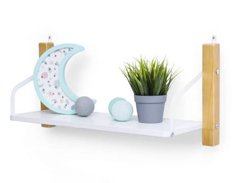 Детская навесная полка Svogen дерево