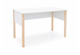 Стол письменный Svogen натура-белый