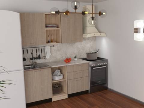 Кухонный гарнитур Надежда стандарт 5 1600 мм