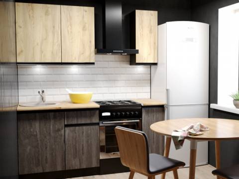 Кухонный гарнитур Адажио лайт 1200 мм