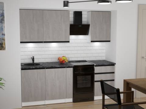 Кухонный гарнитур Сюита стандарт 1600 мм