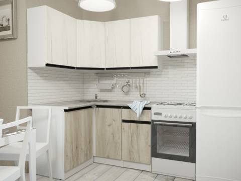 Кухонный гарнитур Паола прайм 1200х1400 мм