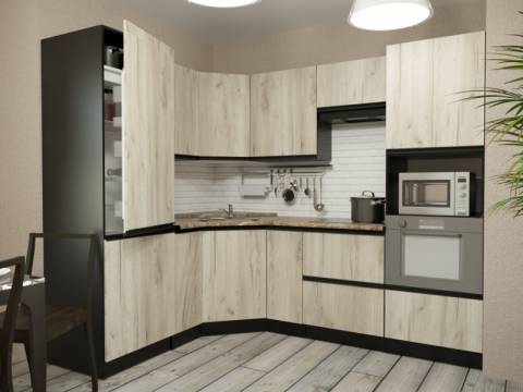 Кухонный гарнитур Равенна оптима 1800х2400 мм