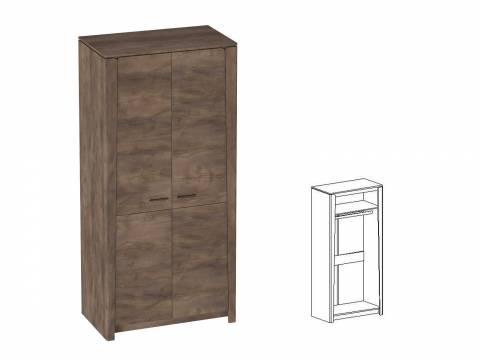 Шкаф двухдверный Мальта Таксония