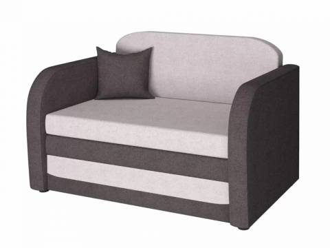 Диван Крош Ньютон Лайт Беж/Ньютон Дарк Браун