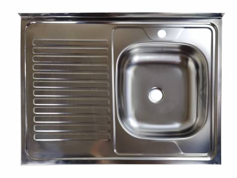 Мойка накладная Ukinox ECO800.600 R