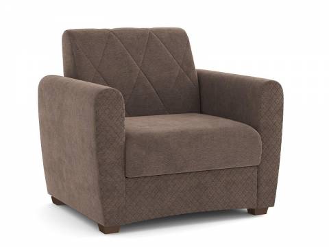 Кресло-кровать Эдвин велюр прага браун