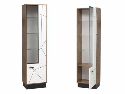 каф-пенал 54.01-01 Гамма (правый) фасад белый