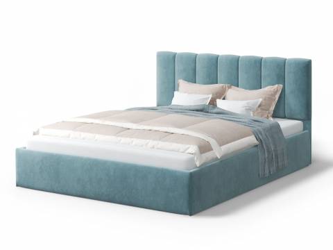 Кровать Элен 1600 ткань Neo 22 без основания