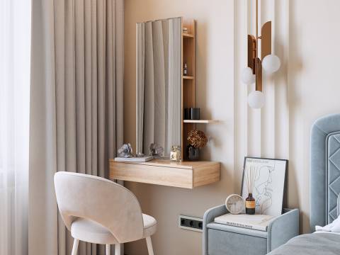 Трюмо Мария дуб сонома