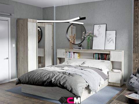 Спальня Бася Дуб Крафт