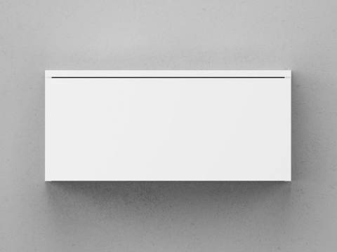 Тумба подвесная Unit 60х27 белый лёд глянец