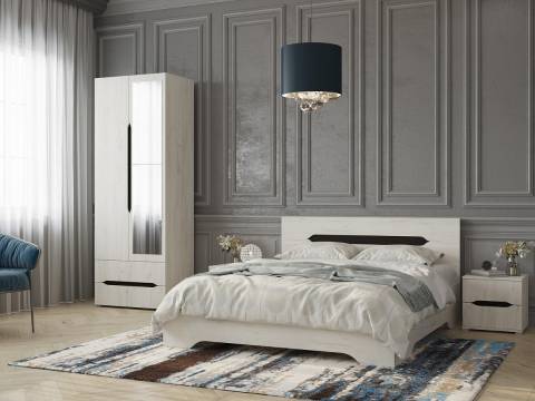 Спальня Вега Крафт белый