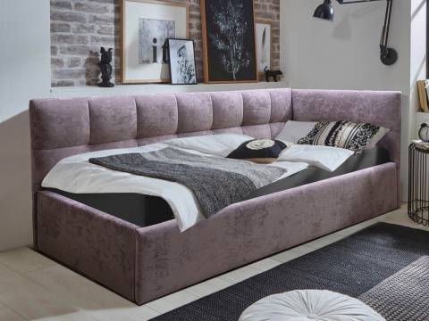 Кровать подростковая левая 900 Фрейм Клетка с подъемом