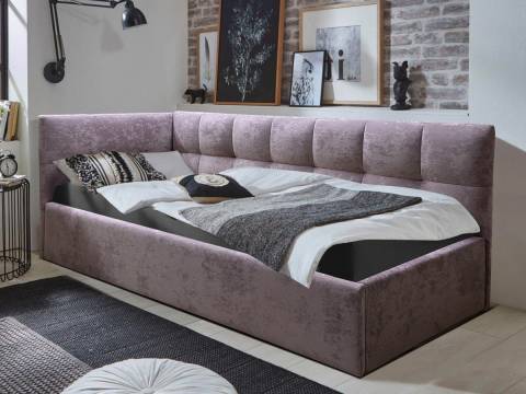 Кровать подростковая правая 800 Фрейм Клетка с подъемом