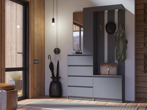 Прихожая Челси Графит