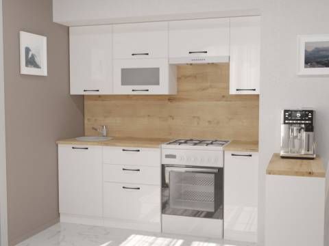 Кухонный гарнитур Жасмин ультра 2000 мм