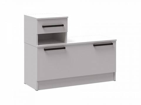 Тумба для обуви Кевин белый