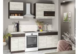 Кухонный гарнитур Маша-2 1600 дуб крафт белый-венге