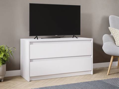 Тумба ТВ Айден ТБ06-1000 белое дерево