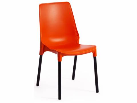 Стул Genius mod 75 красный/ножки черные