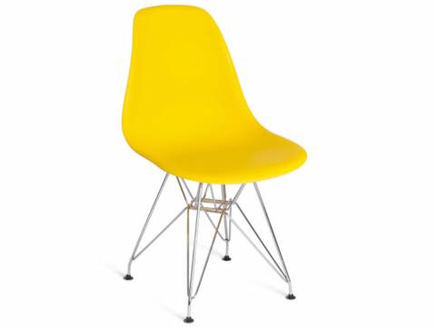 Стул Cindy Iron chair Eames mod. 002 желтый