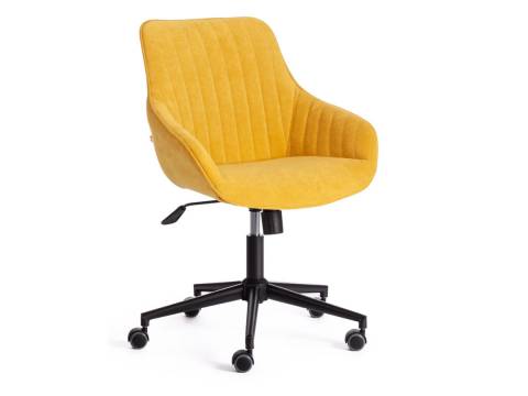 Кресло офисное Dublin велюр горчичный