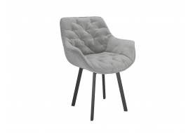 Стул Квинта велюр тенерифе грей