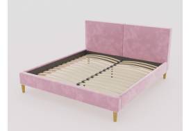 Кровать Линси 1400 розовый