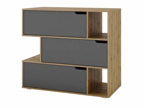 Комод Харви вотан/графит