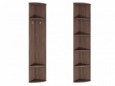 Вешалка-пенал угловая Ника ВУ354 ясень шимо