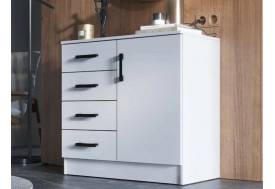 Комод К800-1Д ЛДСП белый