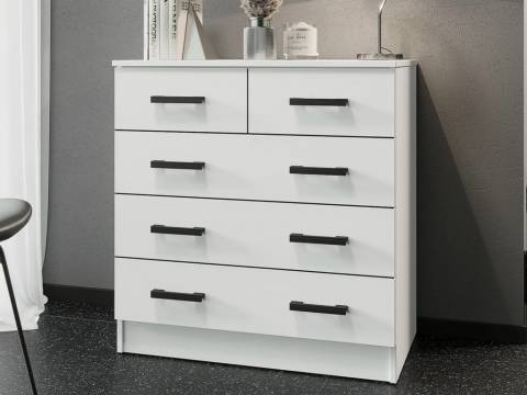 Комод К800-3/2 ЛДСП белый