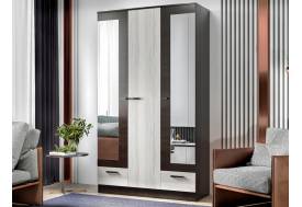 Шкаф Адель 1200 венге-лоредо